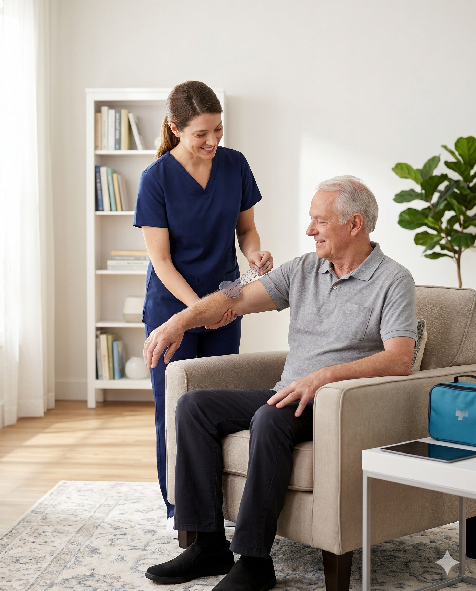 Professional physiotherapy at home